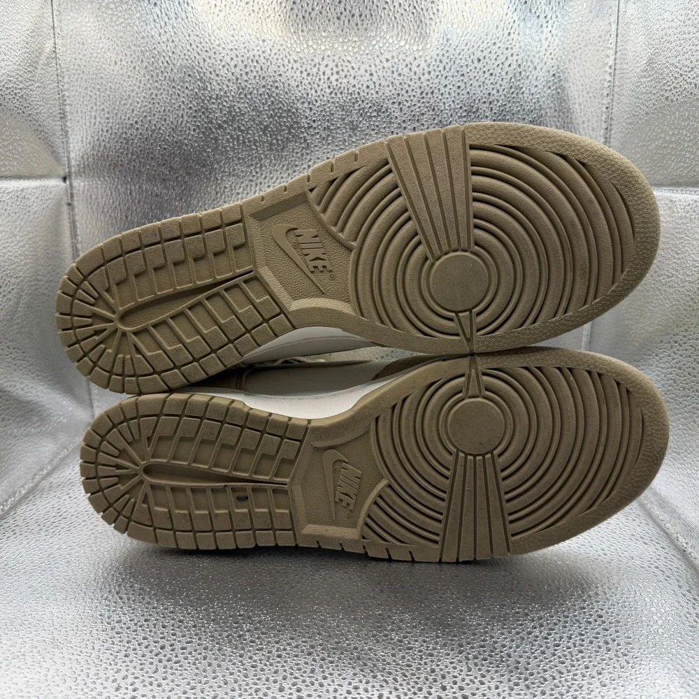 Size 10.5 Nike Dunk Hi‎ Retro PRM Phantom/Limestone-Sail Mens Shoes DQ7679-001